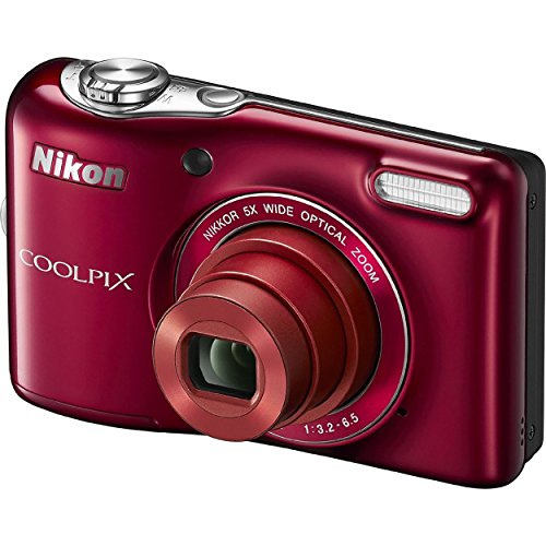 Nikon-COOLPIX-L30-201MP-5x-Zoom-HD-Video-Digital-Camera-Red-Certified-Refurbished-0-0