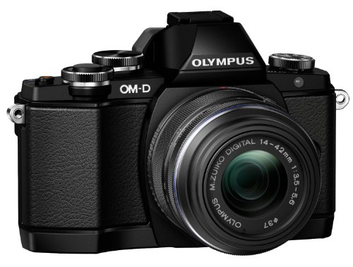Olympus-OM-D-E-M10-Compact-System-Camera-with-14-42mm-2RK-Lens-Black-0
