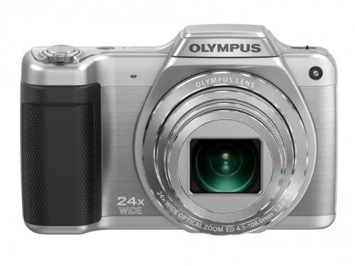 Olympus-STYLUS-SZ-15-16MP-24x-SR-Zoom-3-inch-Hi-Res-LCD-Silver-8GB-SDHC-Deluxe-Case-Extra-Accessories-0-0