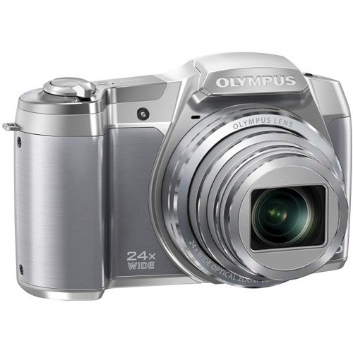 Olympus-Stylus-SZ-16-iHS-Digital-Camera-with-24x-Optical-Zoom-and-3-Inch-LCD-Silver-Compact-Case-Table-Top-Tripod-Camera-Lens-3-Piece-Cleaning-Kit-With-16GB-Card-Top-Deluxe-Accessory-Kit-0-0