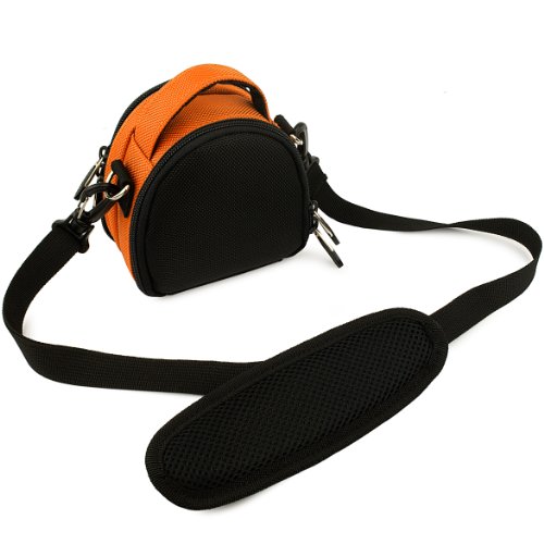 Orange-Limited-Edition-Camera-Bag-Carrying-Case-for-Kodak-EasyShare-MINI-TOUCH-SLICE-SPORT-Point-and-Shoot-Digital-Camera-0-4