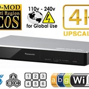 PANASONIC-DMP-BDT270-2K4K-Multi-Region-All-System-Blu-Ray-Disc-DVD-Player-PALNTSC-2D3D-Wi-Fi-100240V-5060Hz-World-Wide-Use-6-Feet-HDMI-Cable-0