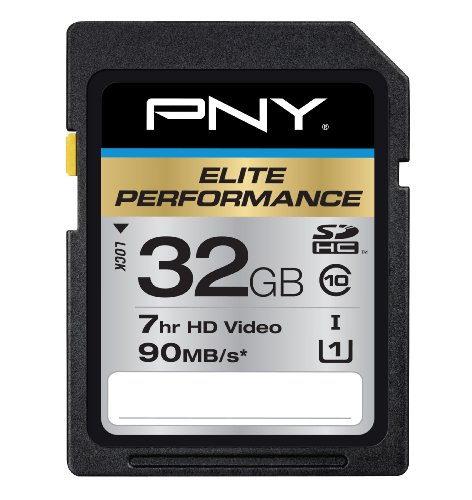 PNY-Elite-Performance-32GB-High-Speed-SDHC-Class-10-UHS-I-U1-Up-to-90MBsec-Flash-Card-P-SDH32U1H-GE-0