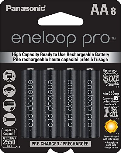 Panasonic-BK-3HCCA8BA-Eneloop-Pro-AA-High-Capacity-Ni-MH-Pre-Charged-Rechargeable-Batteries-8-Pack-0