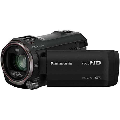 Panasonic-HC-V770-Wireless-Smartphone-Twin-Wi-Fi-HD-Video-Camera-Camcorder-32GB-Card-Case-LED-Light-Microphone-Tripod-TeleWide-Lens-Kit-0-0