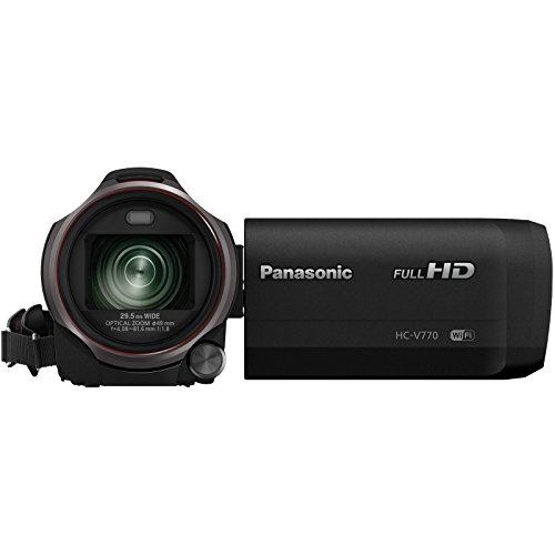 Panasonic-HC-V770-Wireless-Smartphone-Twin-Wi-Fi-HD-Video-Camera-Camcorder-32GB-Card-Case-LED-Light-Microphone-Tripod-TeleWide-Lens-Kit-0-1