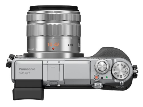 Panasonic-LUMIX-GX7-160-MP-DSLM-Camera-with-LUMIX-G-VARIO-14-42mm-II-Lens-and-Tilt-Live-Viewfinder-Silver-0-3