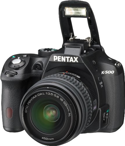 Pentax-K-500-16MP-Digital-SLR-Camera-Kit-with-DA-L-18-55mm-f35-56-Lens-Black-0-1