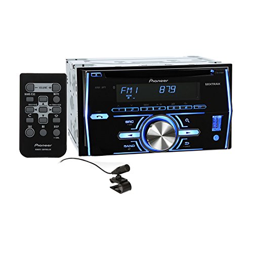 Pioneer-Double-DIN-Bluetooth-Car-Stereo-Receiver-with-Pandora-Link-MIXTRAX-and-iPod-Support-0