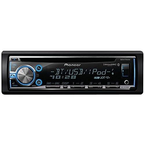 Pioneer-Single-DIN-Bluetooth-Car-Stereo-with-MIXTRAX-Smartphone-Integration-and-SiriusXM-Compatibility-DHE-X6700BS-0