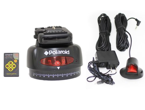 Polaroid-Automatic-Motorized-Pan-Head-With-Wireless-Remote-Control-For-SLR-Cameras-Camcorders-0-3
