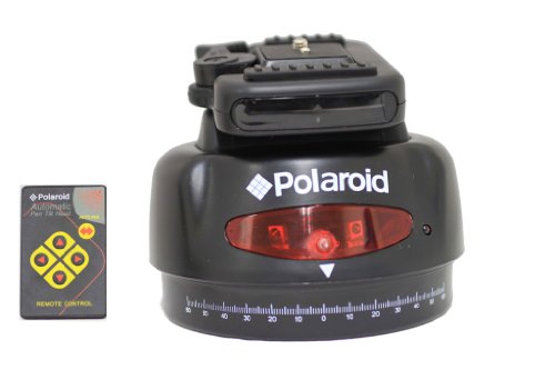 Polaroid-Automatic-Motorized-Pan-Head-With-Wireless-Remote-Control-For-SLR-Cameras-Camcorders-0