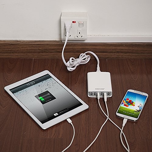 Poweradd-50W-6-Port-Family-Sized-USB-Desktop-Charger-for-iPhones-iPads-iPods-Samsung-Tab-2-3-4-Galaxy-Series-Phones-Smartphones-Tablets-and-More-0-2
