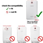 ProCase-SlimSnug-Cover-Case-for-Samsung-Galaxy-Tab-4-70-Tablet-2014-7-inch-Tab-4-SM-T230-T231-T235-Black-0-0