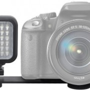 Professional-LED-Video-Light-Action-Stabilizing-Handle-Package-for-Canon-Nikon-Sony-Pentax-Sigma-Fuji-Olympus-Panasonic-JVC-Samsung-Cameras-Camcorders-0-2