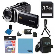 Samsung-HMX-F90-Flash-Memory-HD-Digital-Video-Camcorder-32gb-Deluxe-Bundle-With-32GB-card-tripod-case-and-more-0