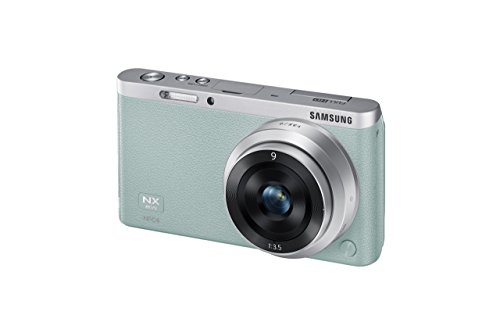 Samsung-NX-Mini-205MP-CMOS-Smart-WiFi-NFC-Compact-Interchangeable-Lens-Digital-Camera-with-9mm-Lens-and-3-Flip-Up-LCD-Touch-Screen-Mint-Green-0-2