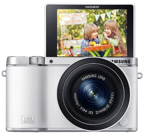 Samsung-NX3000-Wireless-Smart-203MP-Compact-System-Camera-with-20-50mm-Compact-Zoom-and-Flash-White-0-4