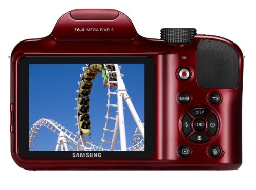 Samsung-WB1100F-162MP-CCD-Smart-WiFi-NFC-Digital-Camera-with-35x-Optical-Zoom-30-LCD-and-720p-HD-Video-Red-Certified-Refurbished-0-0