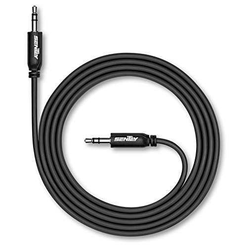 Sentey-Audiophile-Grade-35mm-Audio-Cable-Stereo-Pvc-10-Meter-3ft-Male-to-Male-Black-Premium-Metal-Connector-Tangle-free-Material-for-Headphones-Gaming-or-Pc-Headset-Samsung-Htc-Motorola-Lg-Ps4-Xbox-Ga-0-0