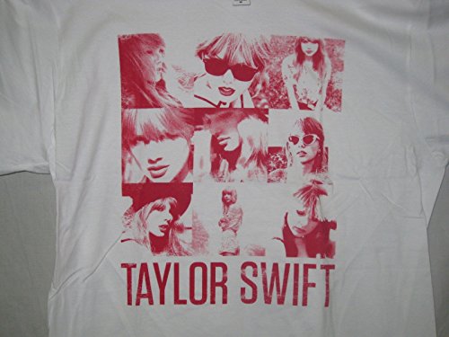 Taylor-Swift-White-Squares-Shirt-Tshirt-Youth-Medium-0