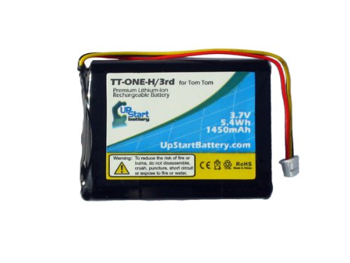 TomTom-One-XL-S-Battery-Replacement-for-TomTom-GPS-Battery-1450mAh-37V-Lithium-Ion-0