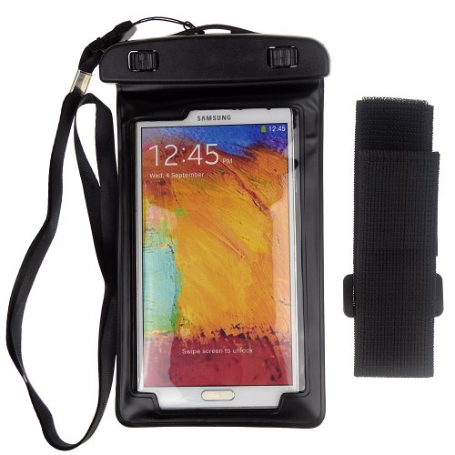 Universal Waterproof Phone Carrying Case Dry Bag for LG G3 LG-F400 / LG ...