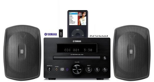 Yamaha-Natural-Sound-Micro-Home-Theater-Receiver-Sound-System-with-Integrated-iPod-Docking-Station-High-Quality-CD-Player-USB-Port-for-Flash-Drive-All-Weather-Indoor-Outdoor-Speakers-50ft-of-16-AWG-Sp-0