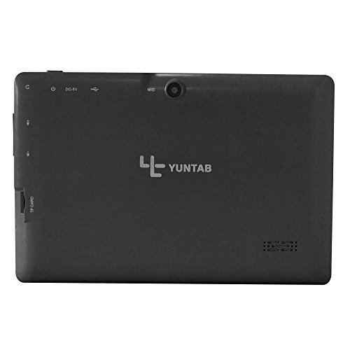 Yuntab-7-Q88-Allwinner-A23-Capacitive-Google-Android-44-Tablet-PC-with-Dual-core-and-Dual-Camera-Google-Play-Pre-loaded-External-3G-3D-Game-Supported-5-Point-Multi-Touch-Screen-Black-0-0