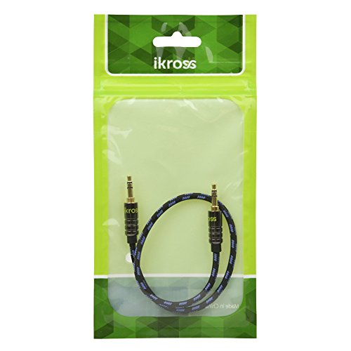 iKross-4-Pack-35mm-Jack-Braided-Sleeve-jacket-Stereo-Auxiliary-Aux-Audio-Cable-BlackBlue-for-iPhone-iPod-Smartphone-Cellphone-Tablets-and-MP3-Players-1ft-3ft-6ft-10ft-0-2