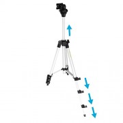 iKross-41-inch-Portable-Light-weight-Tripod-with-Adapters-for-Gopro-HERO-Apple-iPhone-iPad-Samsung-Smartphone-Tablet-Digital-Camera-and-more-0-1