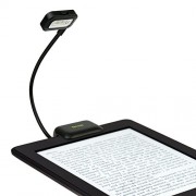 iKross-Black-Dual-LED-Clip-On-Reading-Light-for-eBook-Readers-Tablet-Smartphone-Cell-Phone-0