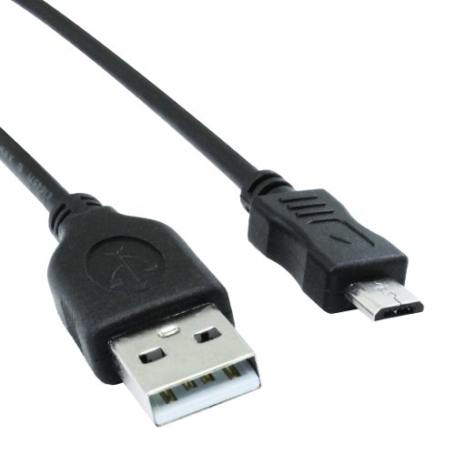 10ft-Cable-Forge-USB-for-Huawei-U-8150-IDEOS-Cell-Phone-ChargerDataSyncComputer-M-to-Male-USB-20-Charging-Wire-Line-Black-10-Feet-0
