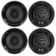 4-New-Kenwood-KFC-1665S-65-600-Watt-2-Way-Car-Audio-Coaxial-Speakers-Stereo-0