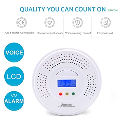 ARIKON-CO-Carbon-Monoxide-Alarm-Sensor-Detector-with-Talking-Alarm-LCD-DisplayBattery-PoweredBest-Used-At-Home-and-Kitchen-0