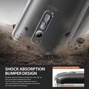 ASUS-ZenFone-2-55-Inch-Case-Ringke-FUSION-Earphone-Hole-Dust-Cap-Drop-Protection-ENHANCED-AND-REVISED-FREE-HD-FilmSMOKE-BLACK-Premium-Clear-Back-Shock-Absorption-Bumper-Hard-Case-for-ASUS-ZenFone-2-ZE-0-5