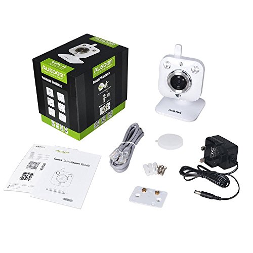 AUSDOM-WiFi-Wireless-IP-PanTilt-Night-Vision-Two-Way-Audio-Internet-Surveillance-Camera-Home-Security-surveillance-Camera-Systems-Babay-Monitor-with-Remote-Monitoring-Built-in-Microphone-With-Phone-re-0-5