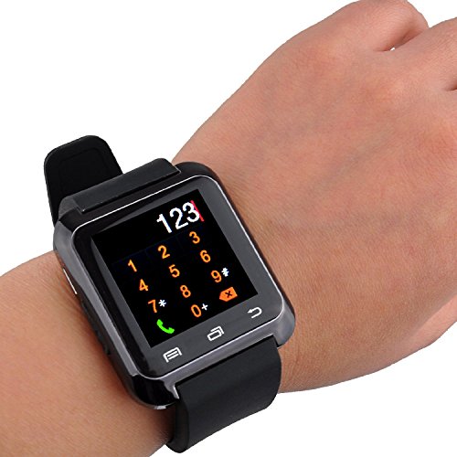 Acamar-V30-Touch-Screen-Smart-Watch-Men-Wristwatch-Bracelet-for-Android-Mobile-Phone-Such-as-SamsungHtcLGSony-and-So-on-Black-0-3