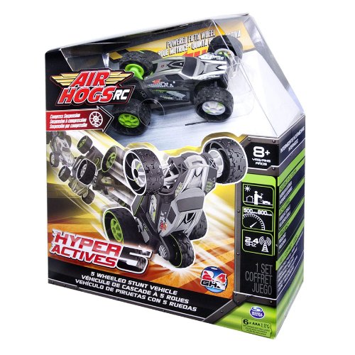 Air-Hogs-RC-Hyper-Actives-5-5-Wheeled-24-GHZ-RC-Stunt-Vehicle-Green-0-0