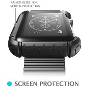 Apple-Watch-Case-i-Blason-Rugged-Protective-Case-with-Strap-Bands-for-Apple-Watch-Watch-Sport-Watch-Edition-2015-Release-2015-42-mm-Black-0-2
