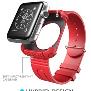 Apple-Watch-Case-i-Blason-Rugged-Protective-Case-with-Strap-Bands-for-Apple-Watch-Watch-Sport-Watch-Edition-2015-Release-2015-42-mm-Red-0-0