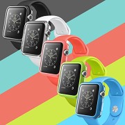 Apple-Watch-Case-i-Blason-TPU-Cases-5-Color-Combination-Pack-for-Apple-Watch-Watch-Sport-Watch-Edition-2015-Release-2015-42-mm-0-5