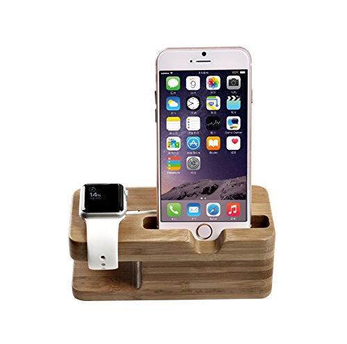 Apple-Watch-Stand-Jelly-CombTM-Charging-Dock-Bamboo-Wood-Charge-Station-for-Apple-Watch-iPhone-Fits-iPhone-Models-5-5S-5C-6-6-PLUS-and-both-42mm-38mm-sizes-of-2015-Watch-Models-0