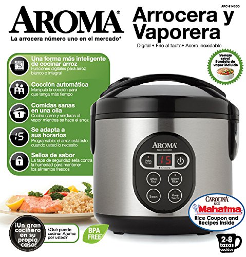 Aroma-8-Cup-Cooked-Digital-Rice-Cooker-and-Food-Steamer-Stainless-Steel-0-5