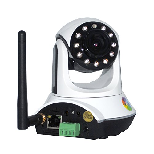 AutoGeneral-1-Megapixel-720P-HD-Night-Vision-Wireless-IP-PanTilt-Network-Internet-Surveillance-Camera-with-IR-Cut-and-Built-in-Microphone-support-Cell-Phone-Remote-Monitoring-0-4