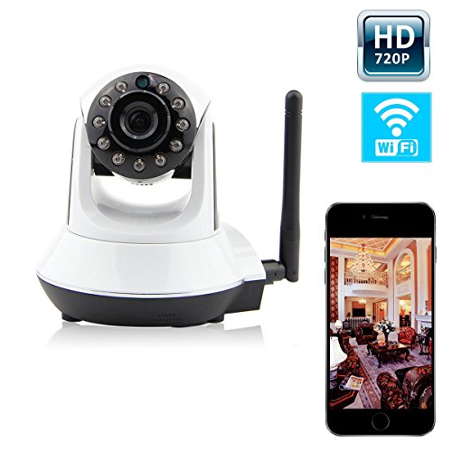 AutoGeneral-1-Megapixel-720P-HD-Night-Vision-Wireless-IP-PanTilt-Network-Internet-Surveillance-Camera-with-IR-Cut-and-Built-in-Microphone-support-Cell-Phone-Remote-Monitoring-0