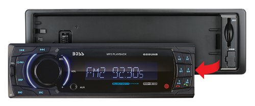 BOSS-Audio-625UAB-In-Dash-Single-Din-Detachable-USBSDMP3-Player-Receiver-Bluetooth-Streaming-Bluetooth-Hands-free-with-Remote-0-1