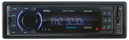 BOSS-Audio-625UAB-In-Dash-Single-Din-Detachable-USBSDMP3-Player-Receiver-Bluetooth-Streaming-Bluetooth-Hands-free-with-Remote-0