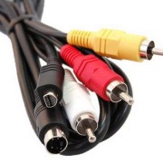 Bargains-Depot-5ft-VMC-15FS-Compatible-AV-TV-Out-Audio-Video-cable-Cord-For-Sony-Camcorder-HandyCam-DCR-SR80-DCR-SR80e-DCR-SR82-DCR-SR82e-DCR-SR85-DCR-SR85e-0