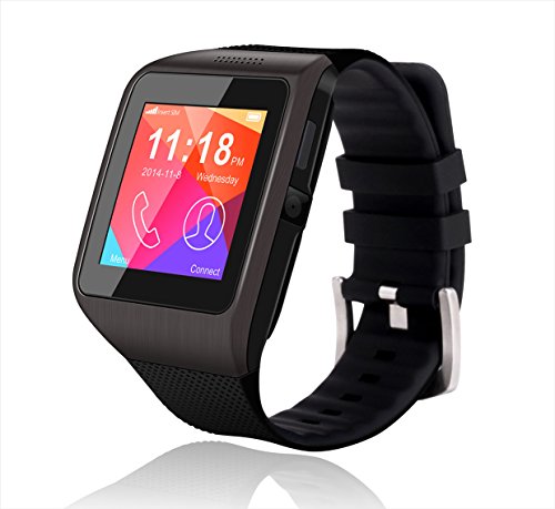 Black-GSM-Bluetooth-Smart-Watch-WristWatch-Phone-with-Camera-Touch-Screen-for-IOS-Iphone-Android-Smartphone-Samsung-Smartphone-0-0